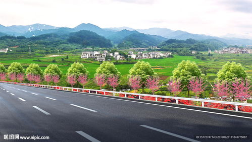 公路綠化效果圖與橋梁設(shè)計(jì)的融合之美